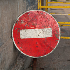 sign journey is forbidden