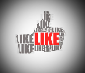 Thumbs up for LIKE