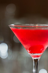 red cherry drink