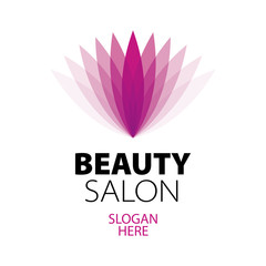Obrazy na Szkle  abstrakcyjne logo salon kosmetyczny
