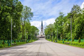 Alley in Czestochowa