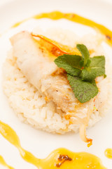 rice with fish