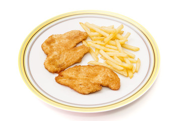 chicken breast dish with potatoes