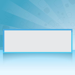 blue background