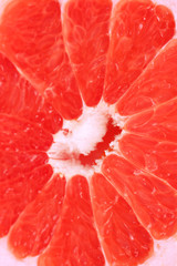 Grapefruit slices background