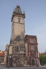 Fototapeta na wymiar Old Town Hall Tower, Prague