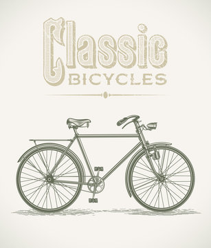 Classic gentleman's bicycle