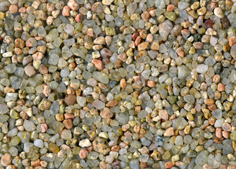Macro close up of a beach sand