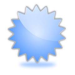 Web 2.0 Blank - aqua button