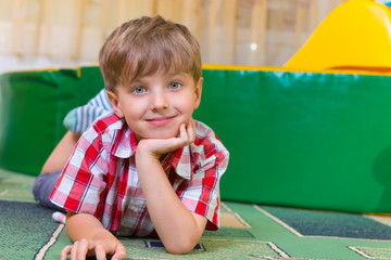 Portrait of little boy