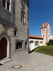 Fototapeta na wymiar Füssen - Hohes Schloss