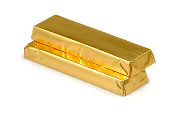 two bars of chocolate
