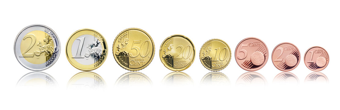 Dollars, Euro and Pounds - 1 Cent, 1 Penny Stock Image - Image of cent,  pound: 68860427