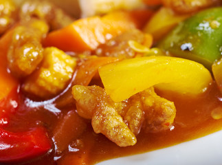 pork with vegetable