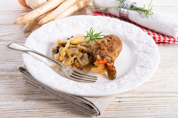 meat beefs olive