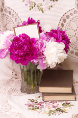 Vintage books with spring pi-mesons