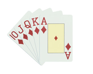 Poker, Royal Flush, Karo