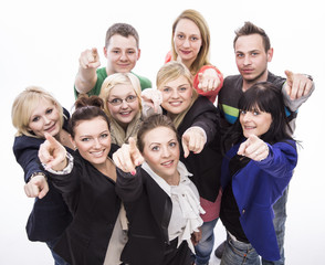 Studentengruppe, freigestellt