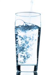 glass with water