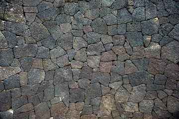 Cracked lava rock texture