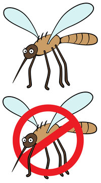 mosquito stop sign icon