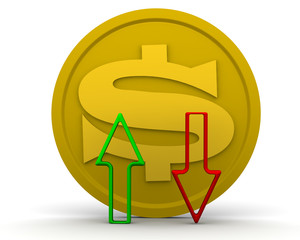 Изменение курса американского доллара