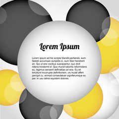 infographics balloons