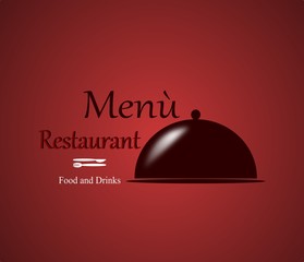 Obraz premium Menù per ristorante