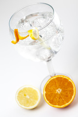 Gin tonic cocktail