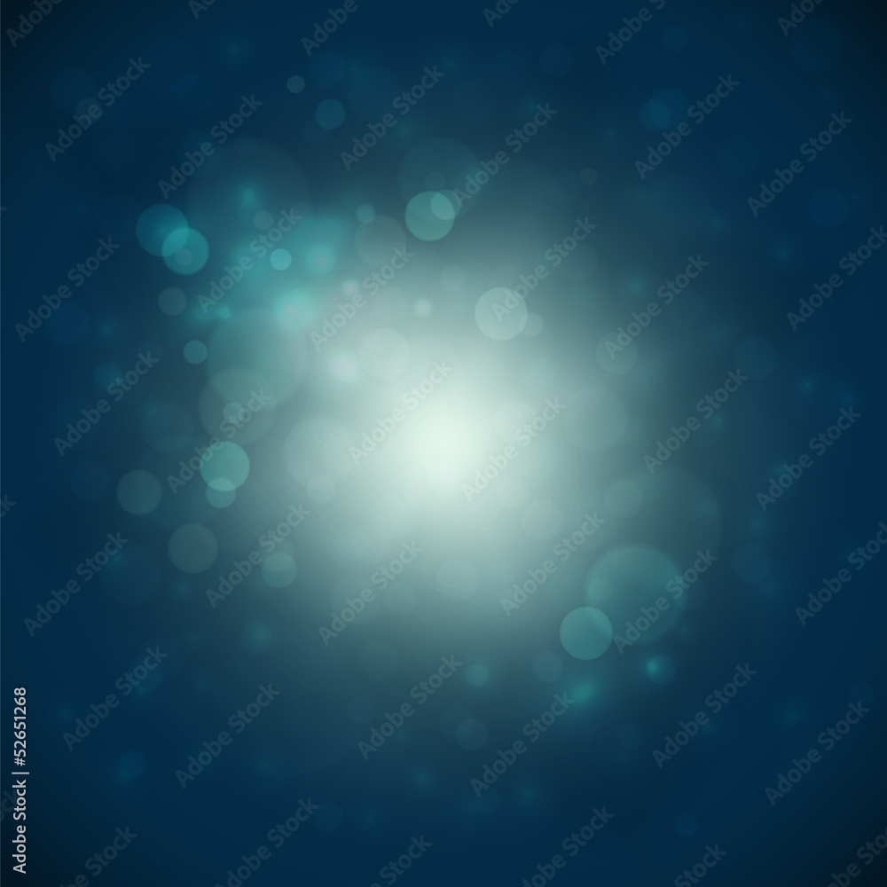 Sticker abstract shiny background with defocused lights - eps10