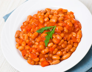 beans with vegetables