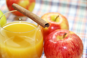 Apples and apple juice