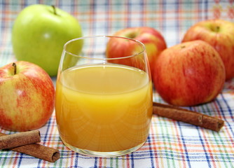 Apples and apple juice