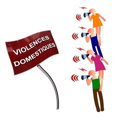 Militer contre les violences domestiques