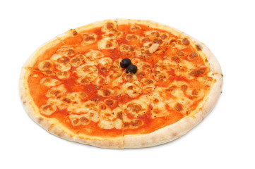 sliced  Pizza mozzarella