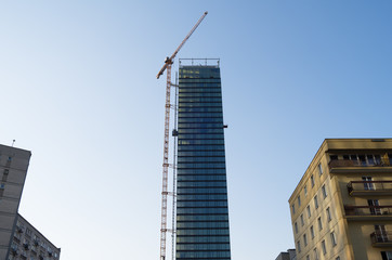 Construction of the tower