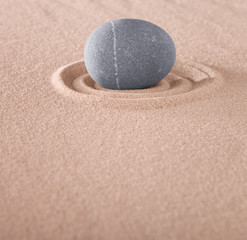 Fototapeta na wymiar medytacja zen kamień