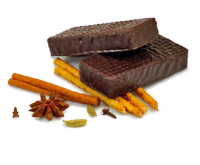 chocolate and cookies