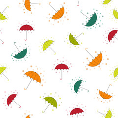 umbrella seamless pattern