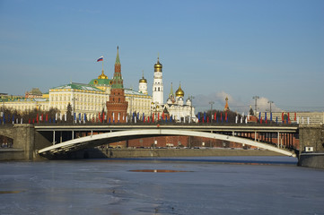 Big Stone Bridge. Moscow