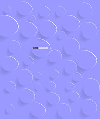 Vector circle Abstract web design bubble, vector