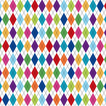 Seamless pattern with dotted lines