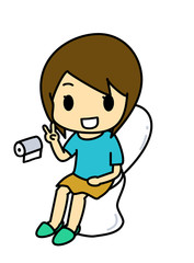 トイレと女性