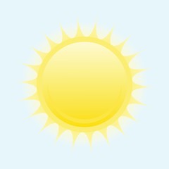 Sunny weather icon