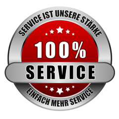 5 Star Button rot 100% SERVICE SIUS EMS