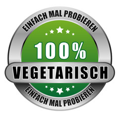 5 Star Button grün 100% VEGETARISCH EMP EMP