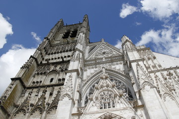 Cathédrale Saint Etienne à Auxerre, Bourgogne