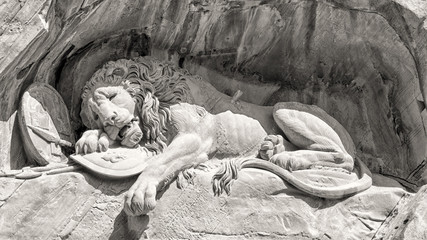 Dying lion monument in Lucerne - 52669278