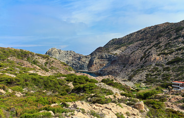 Obraz premium Calafico bay - Carloforte, Italy