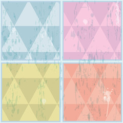 Diamond shaped pattern. Abstract, vector, EPS10
